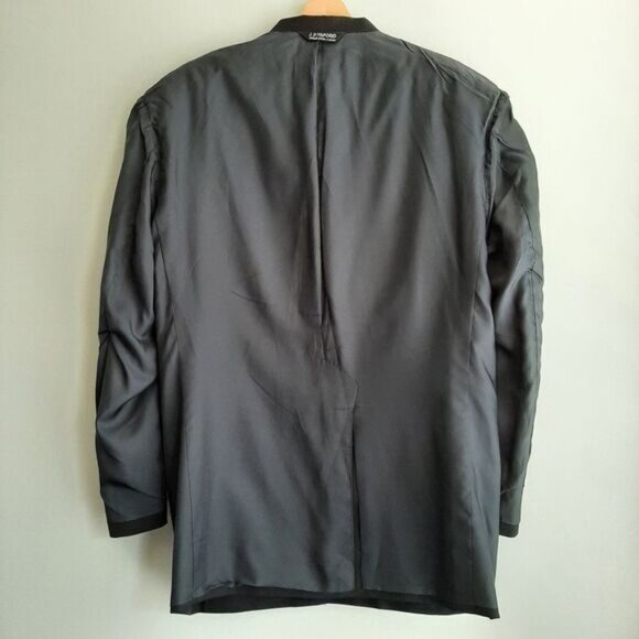 SAMUELSOHN | 100% Wool Italy Union Made Vintage Blazer Jacket Navy Men's Sz 46 R - Picture 12 of 15